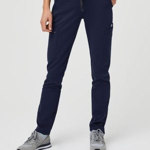 Yola Figs Scrub Pants - XS/Tall - Navy Blue